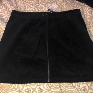 Zip up skirt